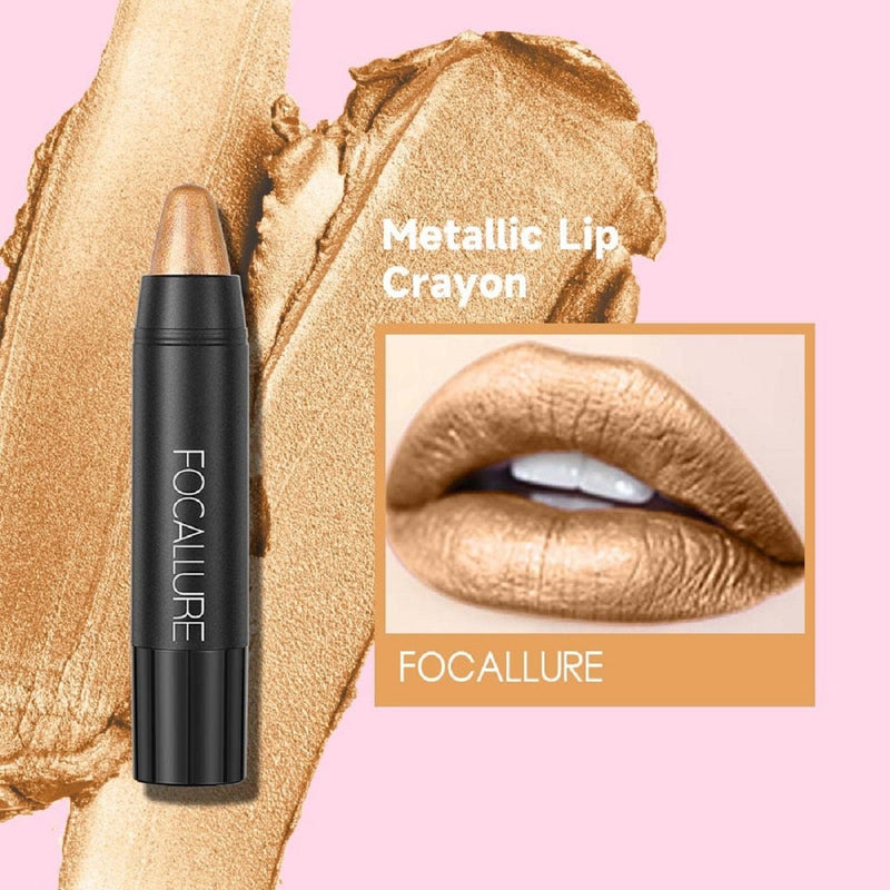 FOCALLURE 31 cores Matte Batom de longa duração Waterproof Sexy Lipbalm Non-Stick Lip Tint Lápis Maquiagem Cosméticos para Mulheres